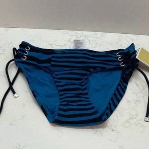 NWT Michael Kors Loop Tie Side Hipster Bikini Bottom swimsuit